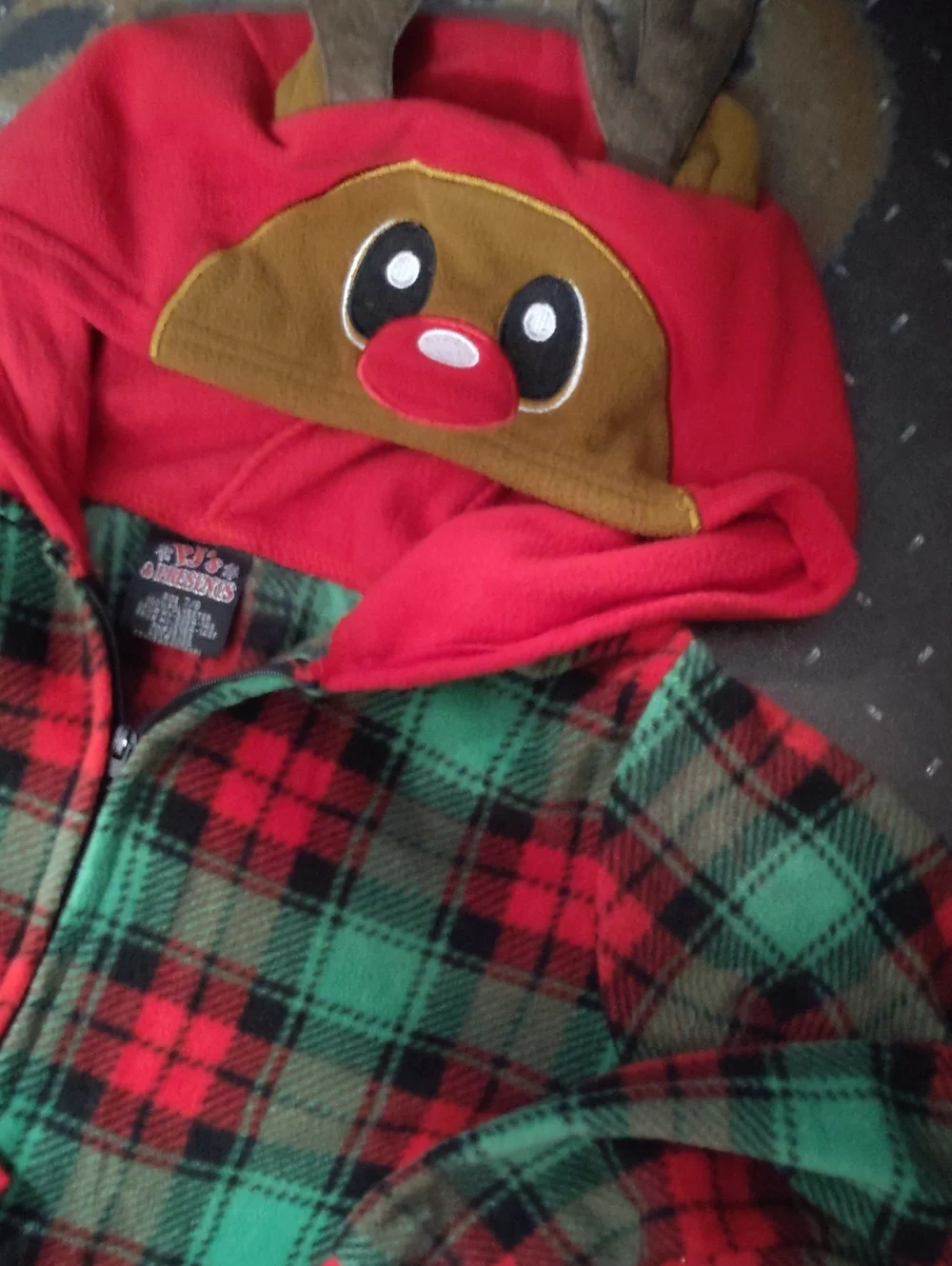 Reindeer7/8  Footless Pj  $25